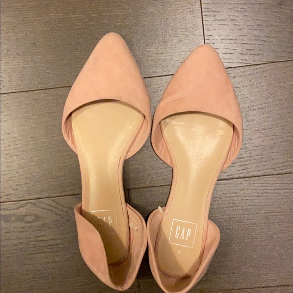 GAP light pink ballet flats